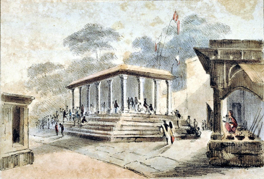 /data/Original Prints/Topography Views, City Views, Landscapes/TEMPLE OF BHAWANI.jpg